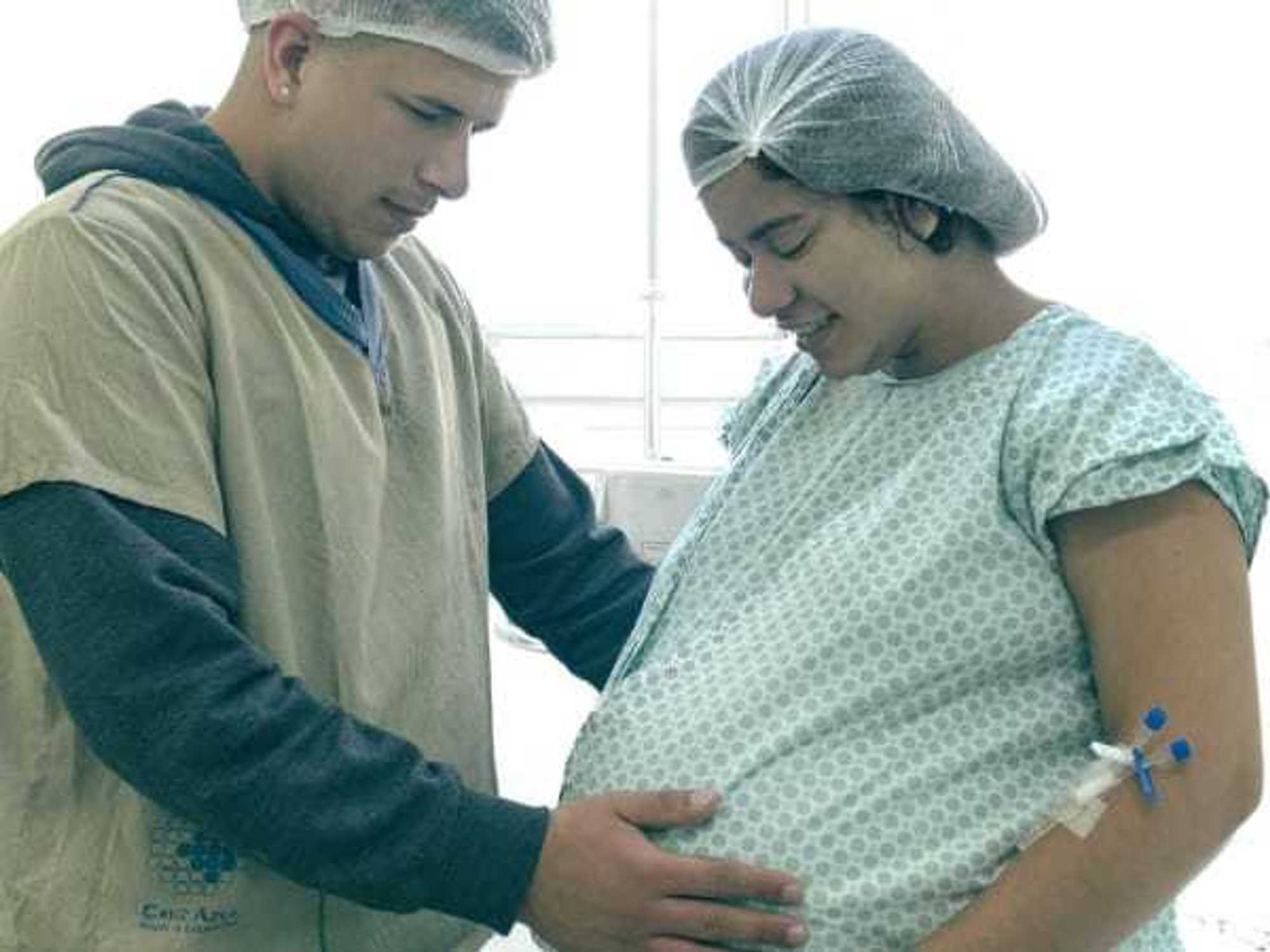 pregnant woman, hospital