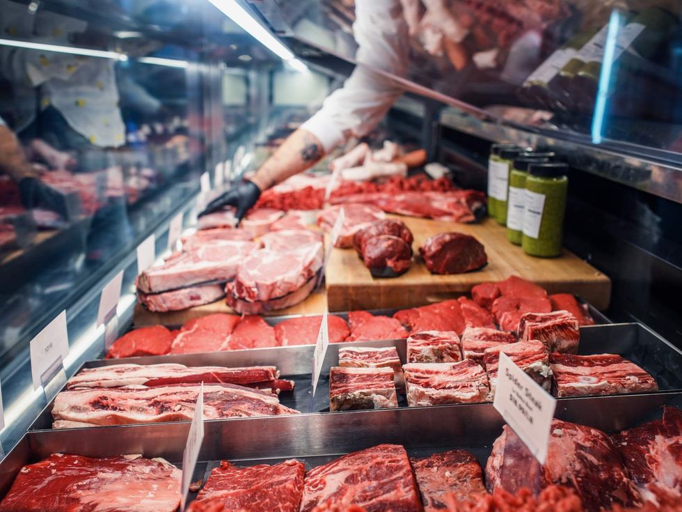 Pullman Market butcher's case