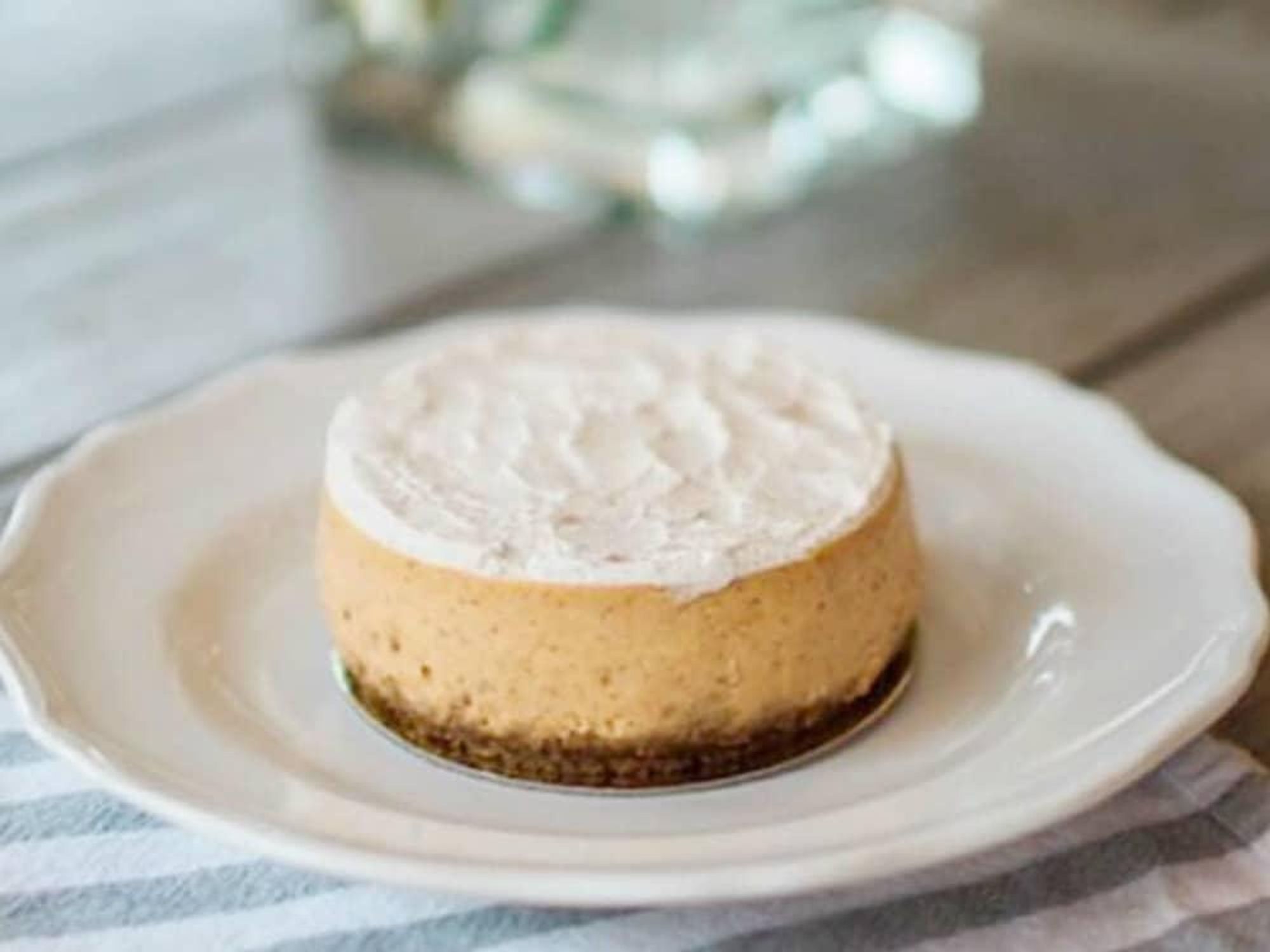 Pumpkin spice cheesecake from Bird Bakery