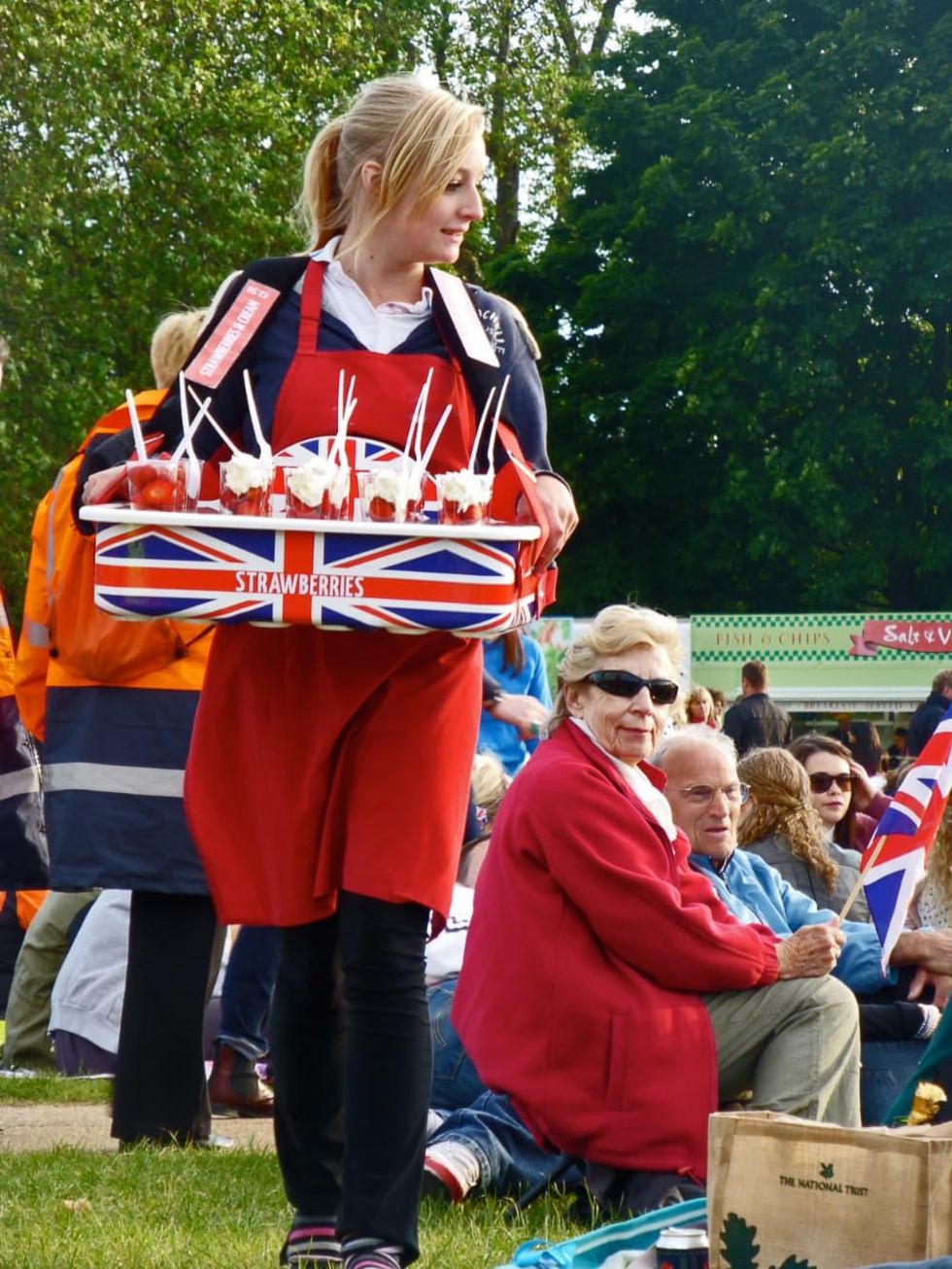 Queen's Jubilee, June 2012, strawberries