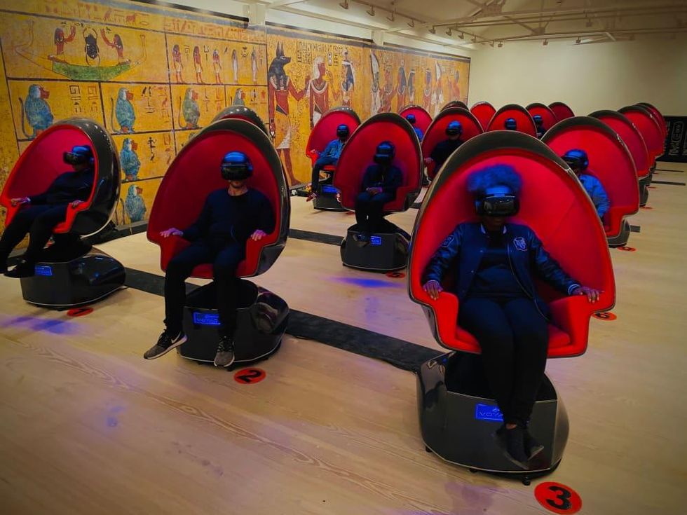 Ramses the Great and the Gold of the Pharaohs Houston Museum of Natural Science virtual reality journey