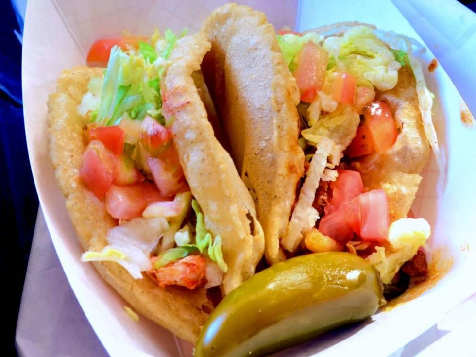 Ray's Drive Inn puffy tacos