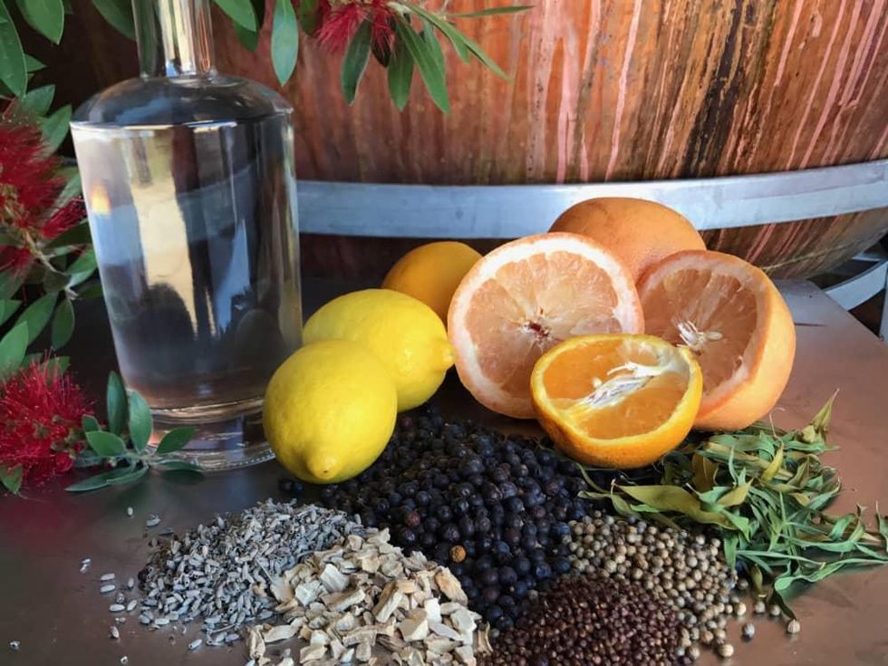 Real Spirits gin botanicals