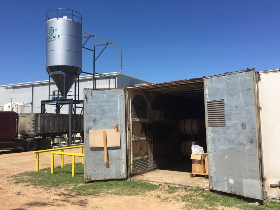 Real Spirits rickhouse