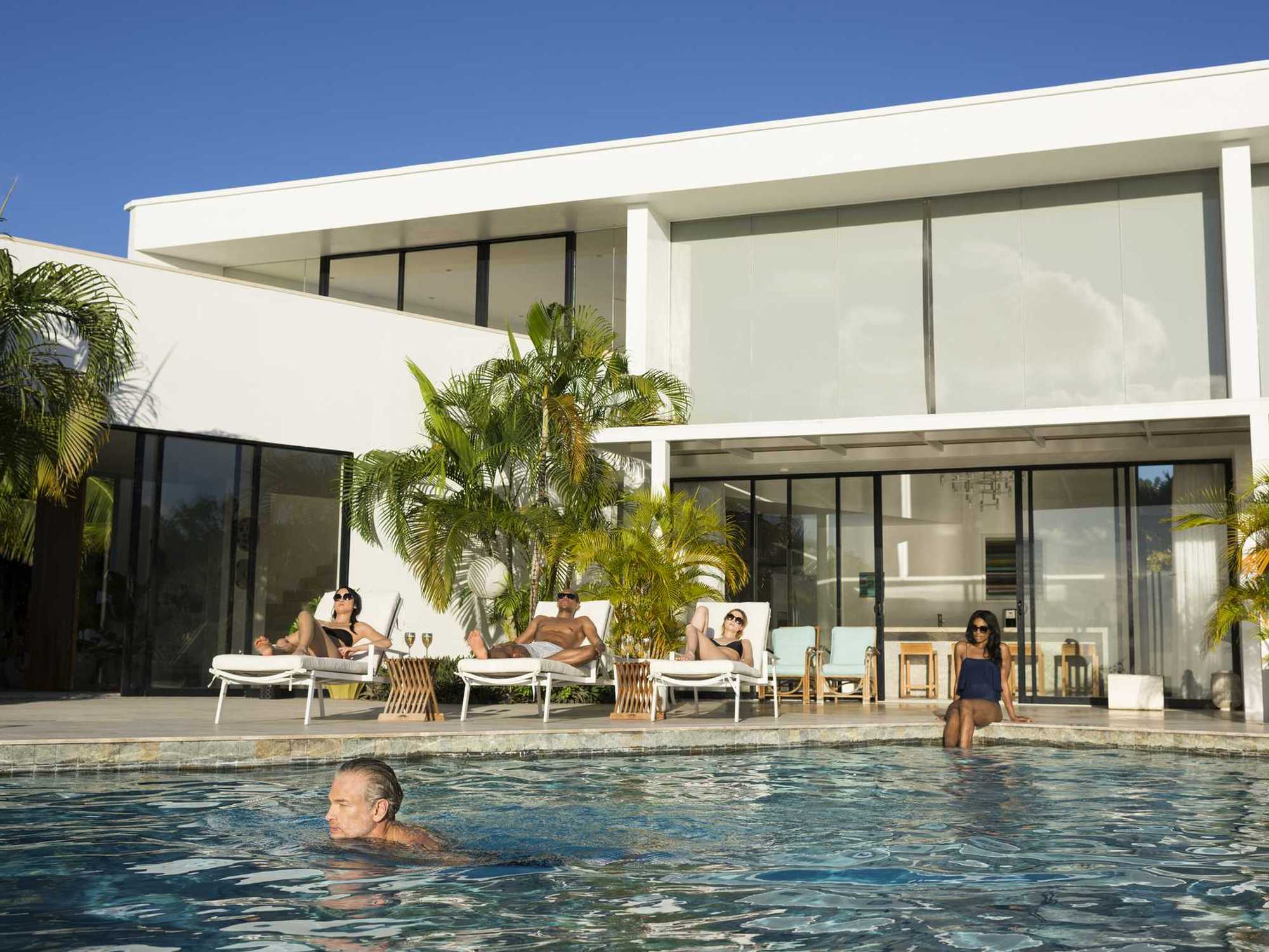 Relaxing In Luxury