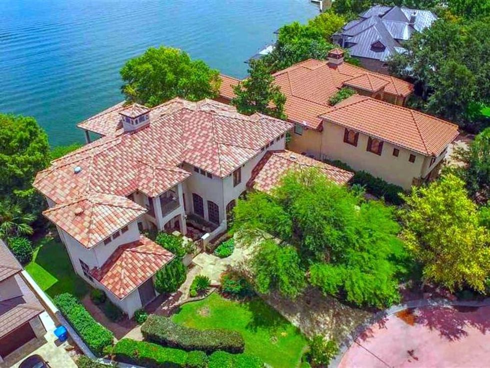 Rex Tillerson home at Horseshoe Bay, aerial view