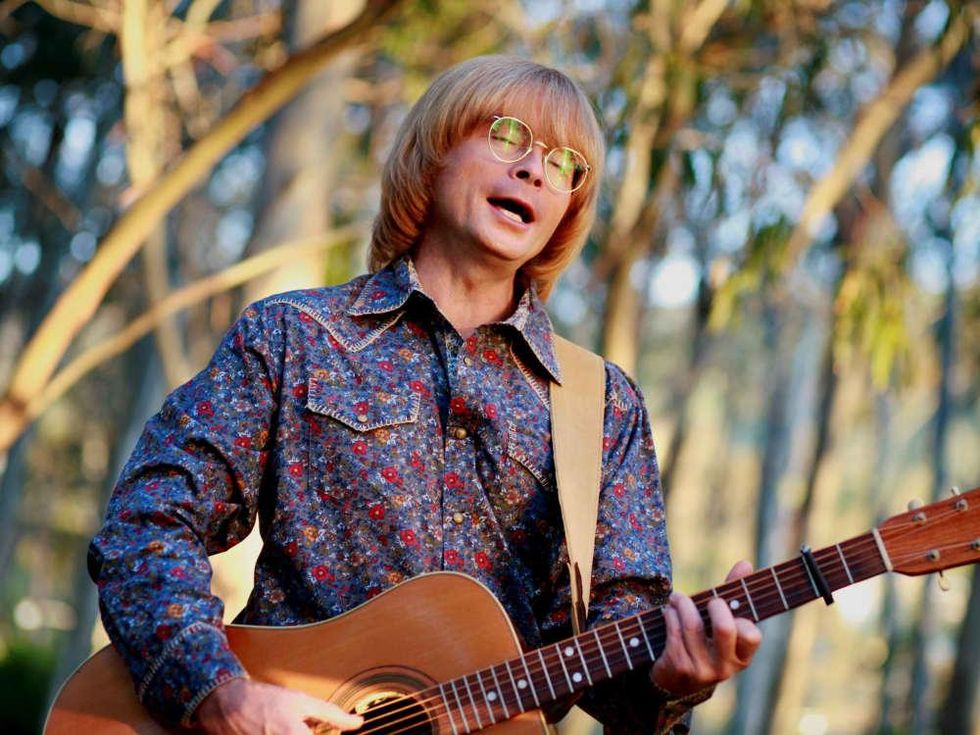 Rick Schuler as John Denver in Rocky Mountain High