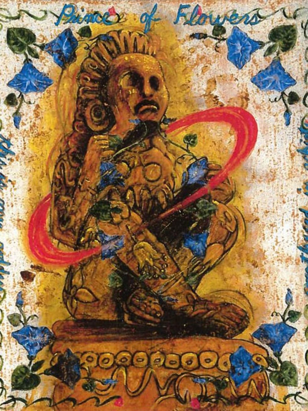 Rolando Brise\u00f1o art Prince of Flowers 2000