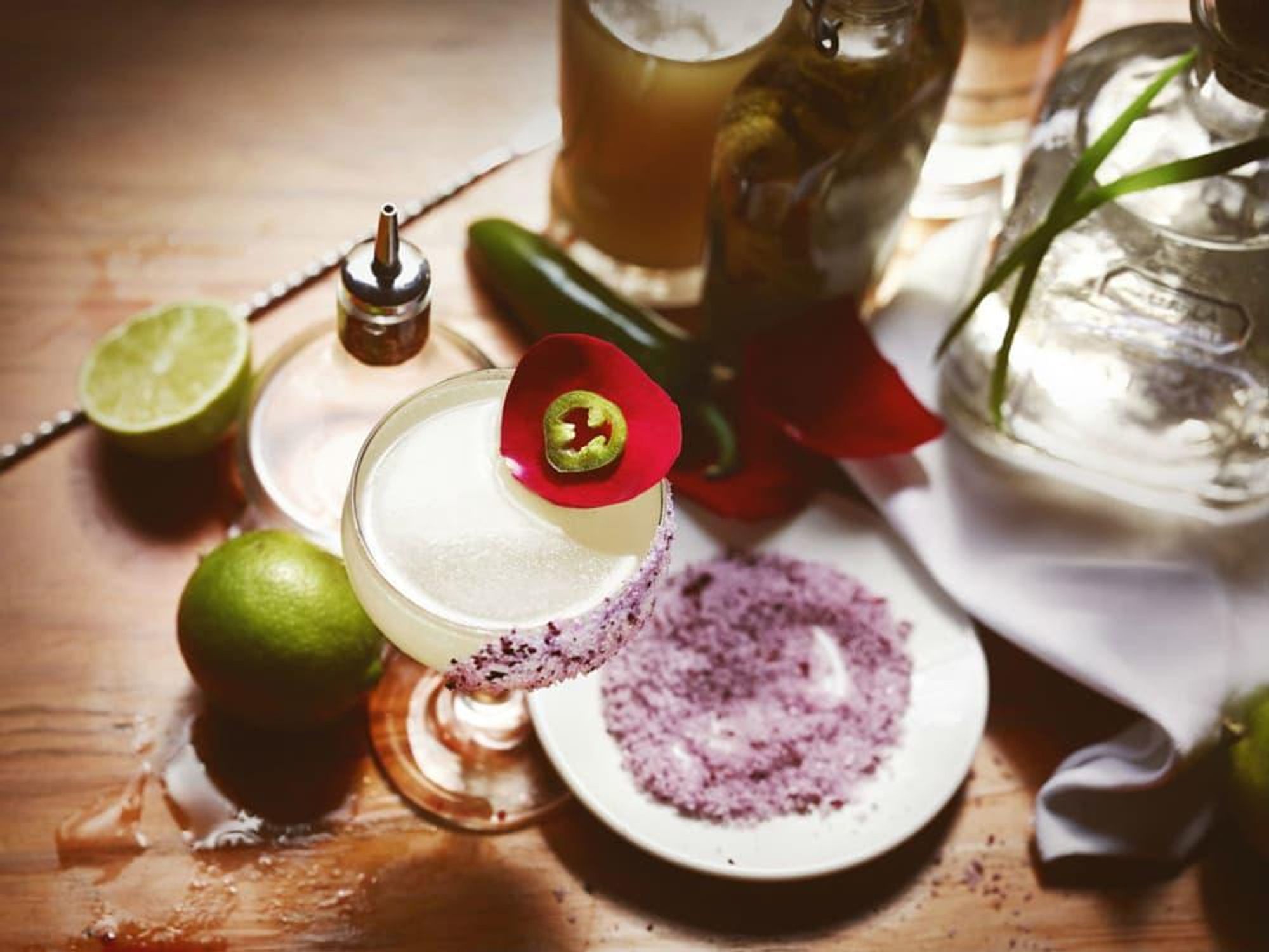 Rosa Picante Patron Tequila Jordan Corney's Margarita of the Year