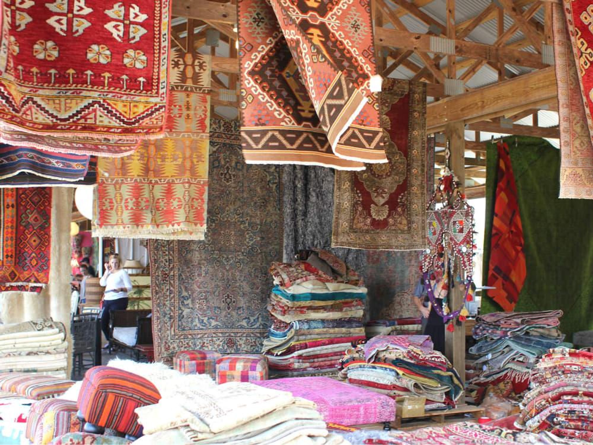 Round Top, Texas antique rugs