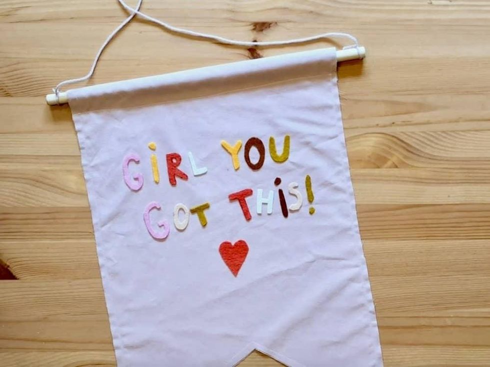 Ruby City Positivity Banner DIY