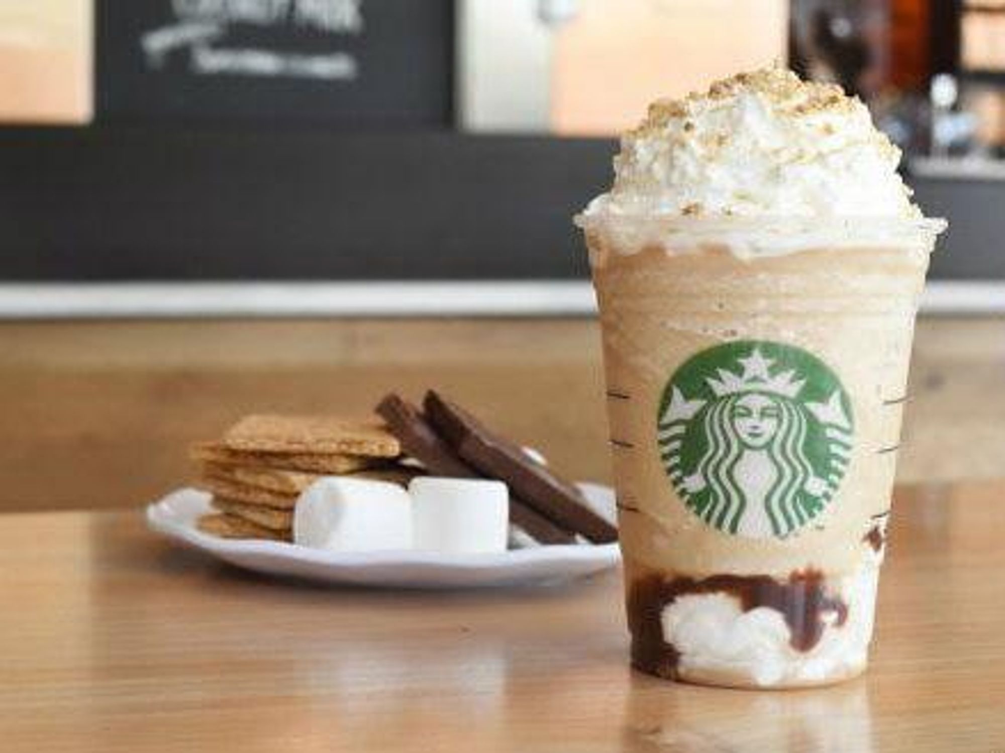 S'mores Frappuccino from Starbucks
