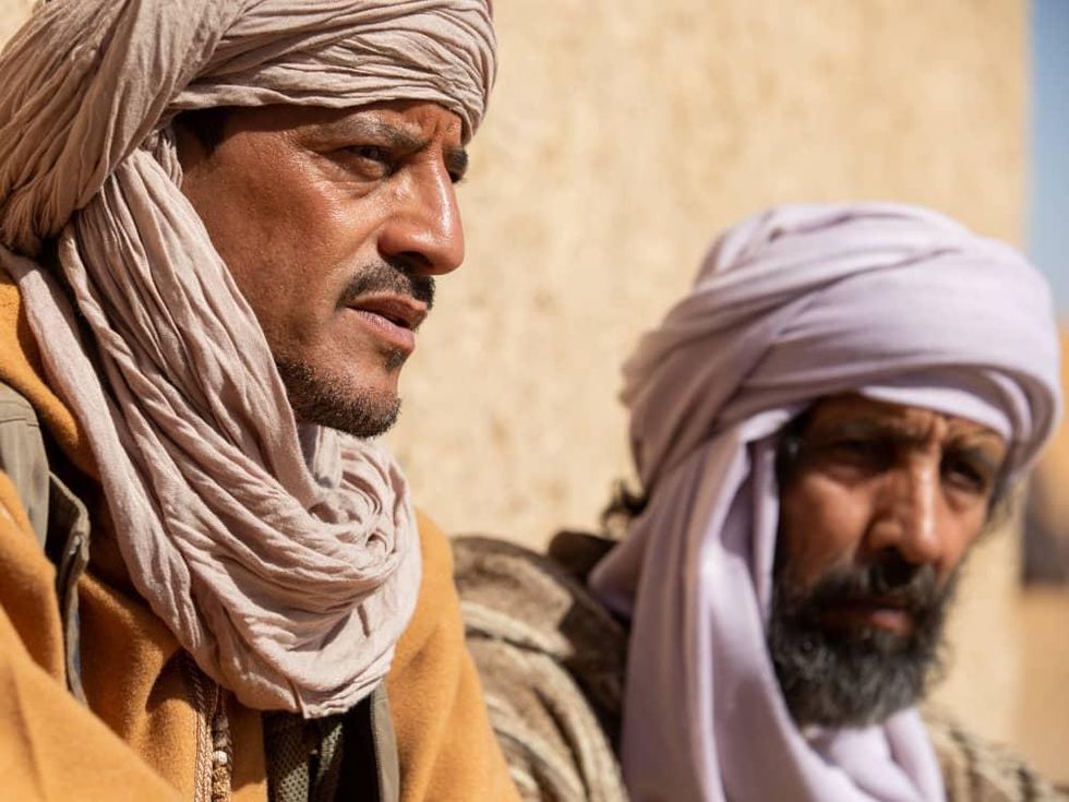 Sa\u00efd Taghmaoui and Ismael Kanater in The Forgiven