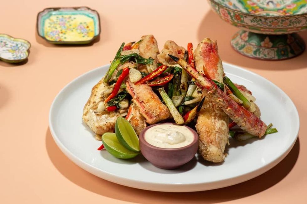 Salt n Pepper King Crab