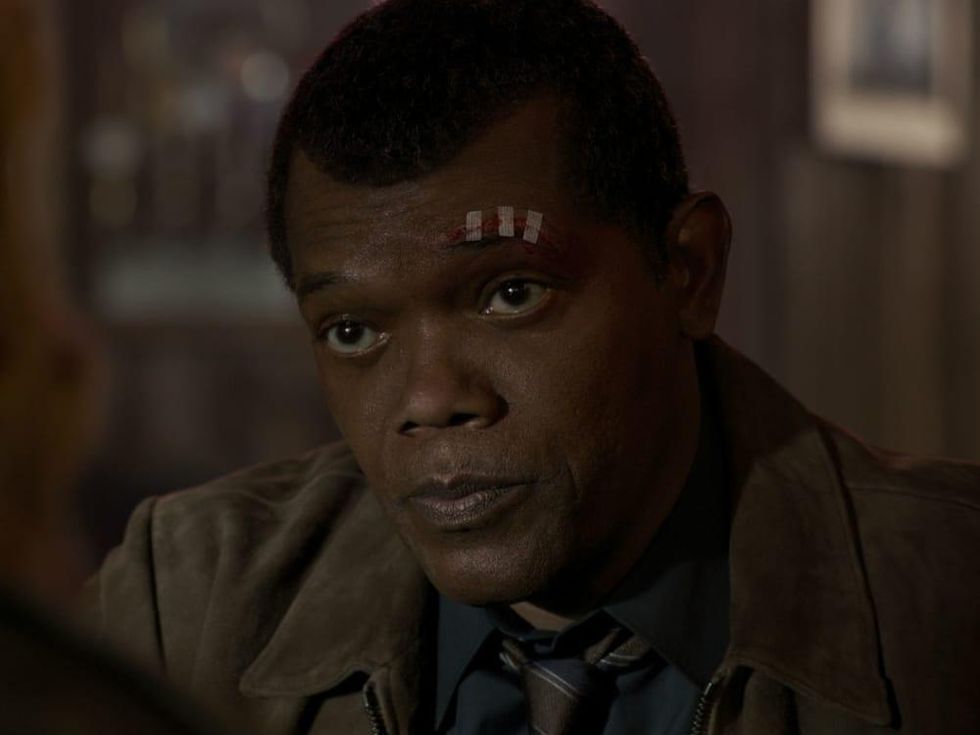 Samuel L. Jackson in Captain Marvel