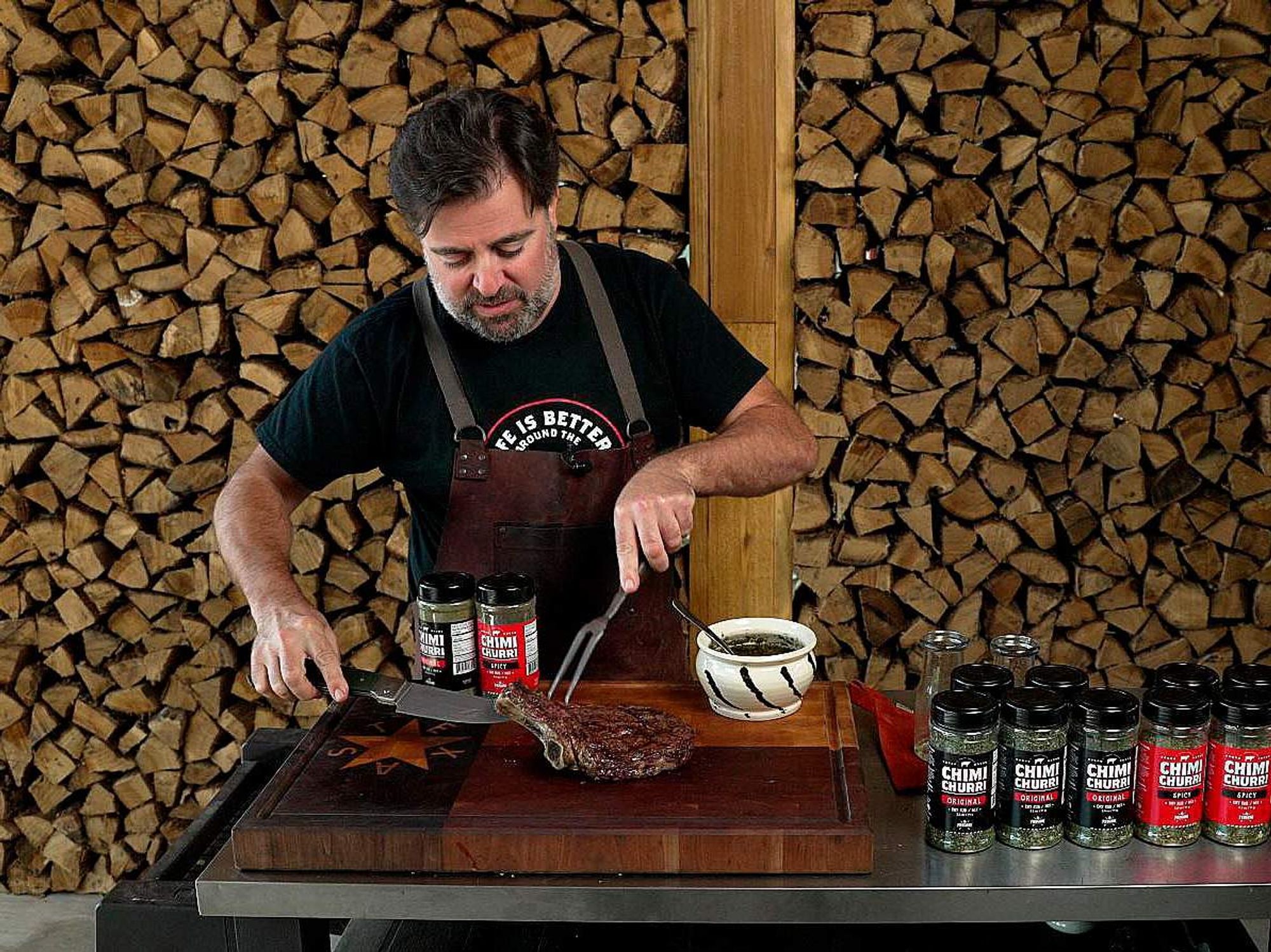 San Antonio-area pitmaster Al Frugoni