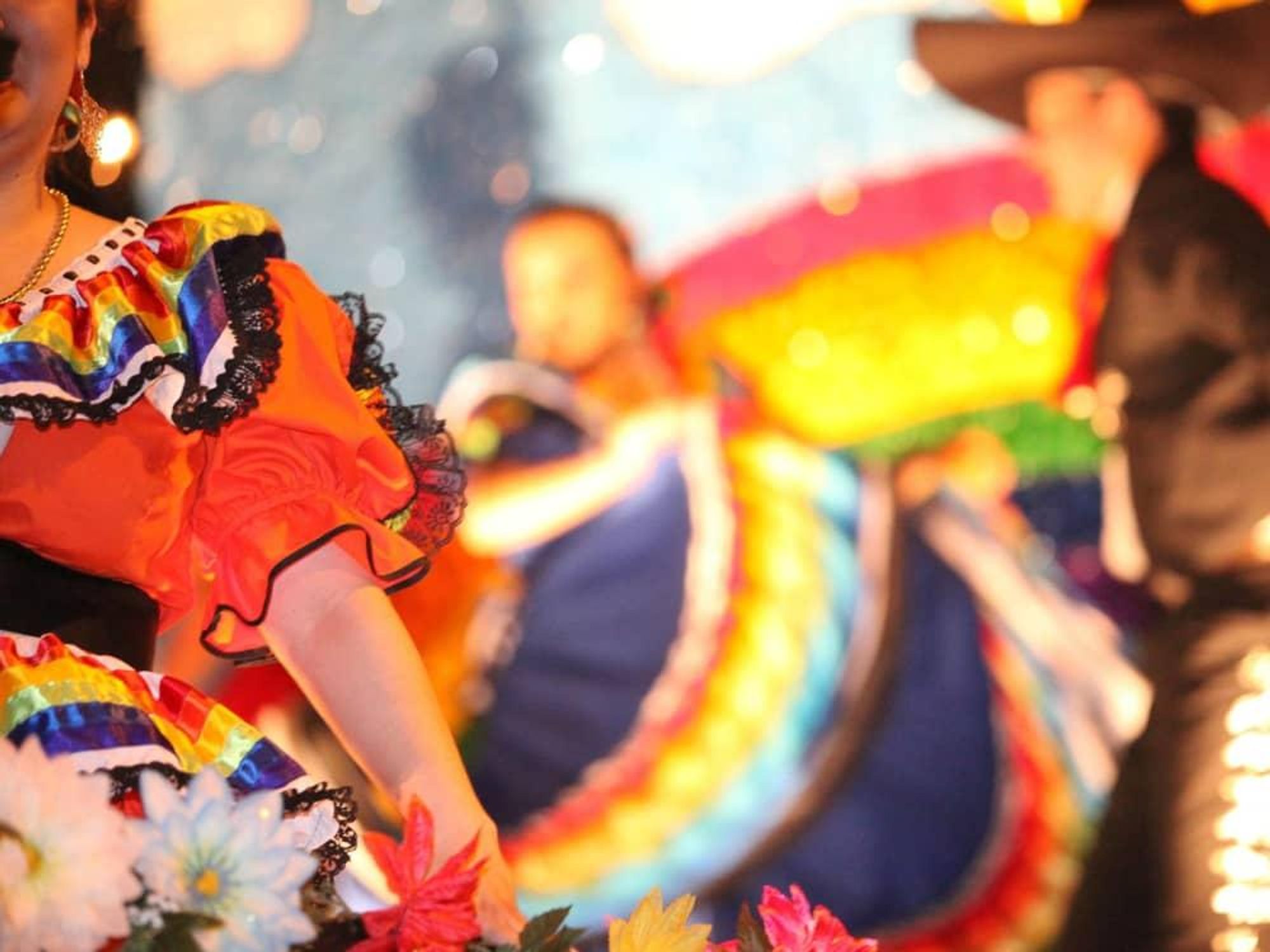 San Antonio Fiesta dancers