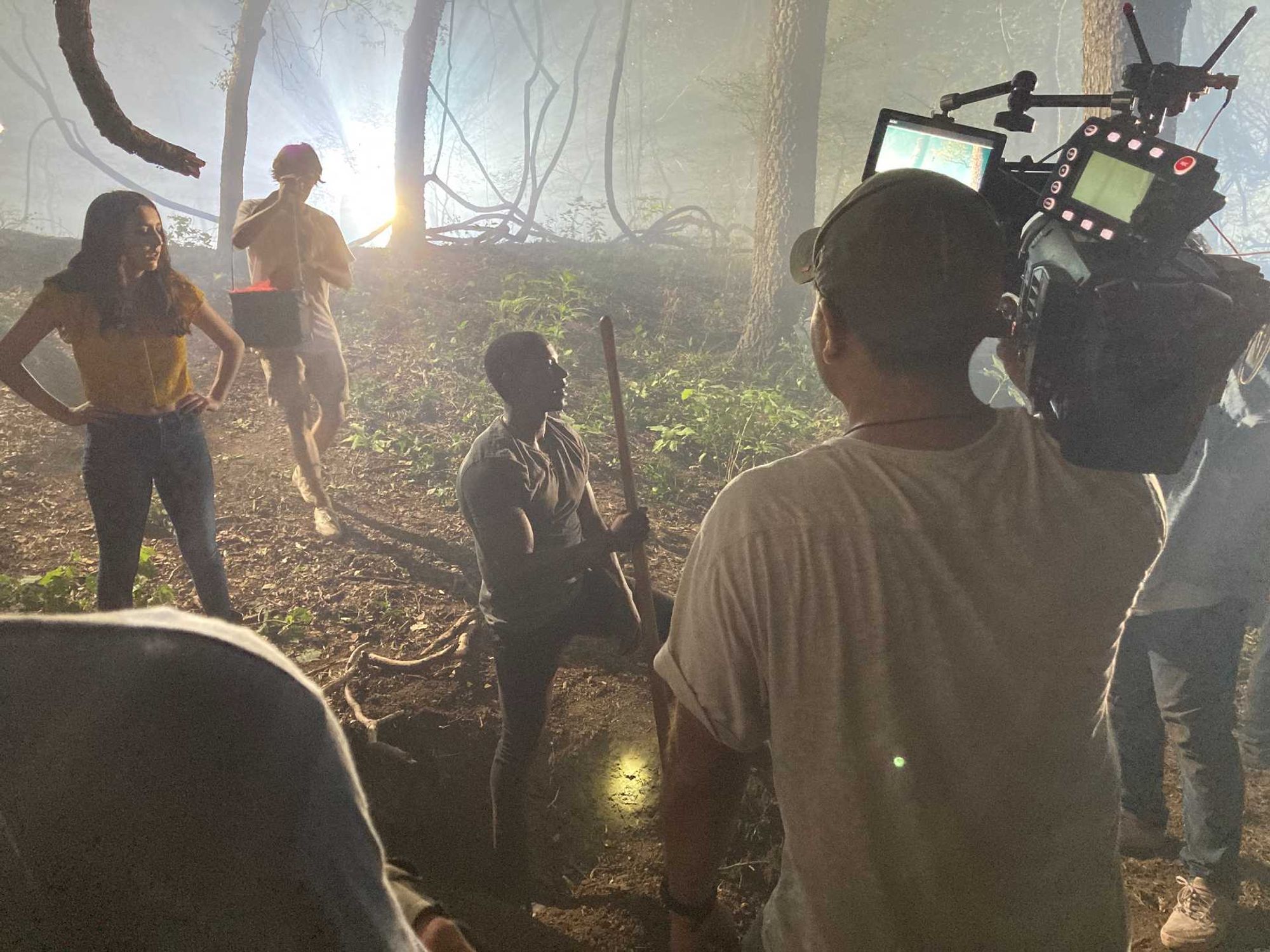 San Antonio film set