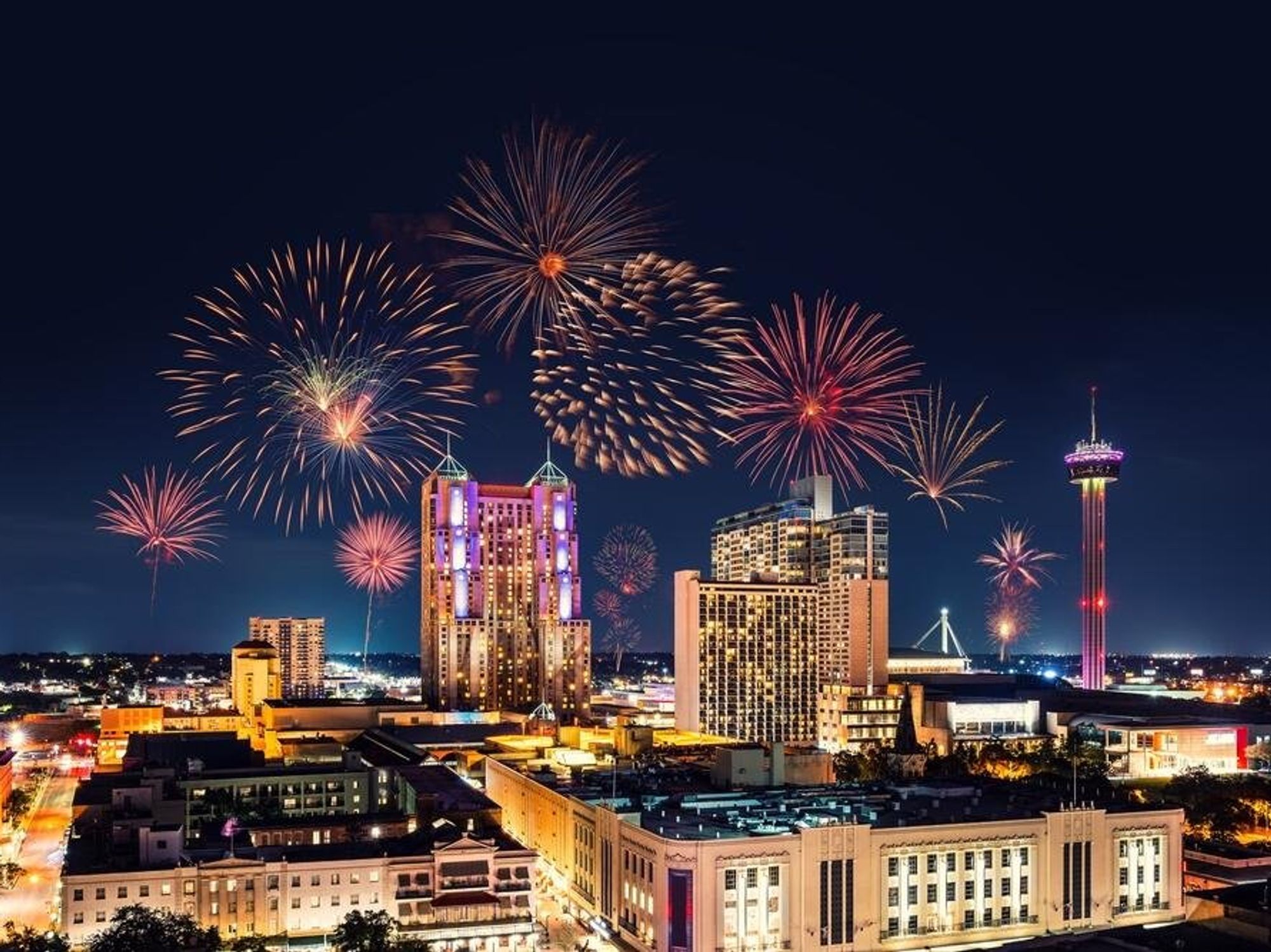 San Antonio fireworks