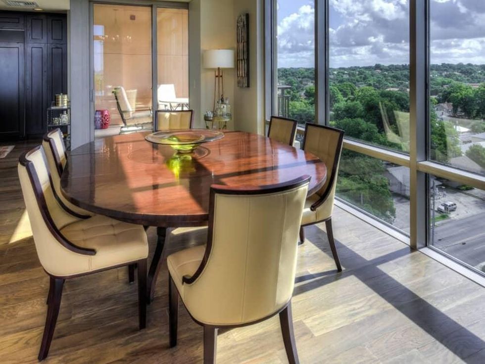 San Antonio home condo Broadway Residences 4242 Broadway Street April 2016 Dining Room