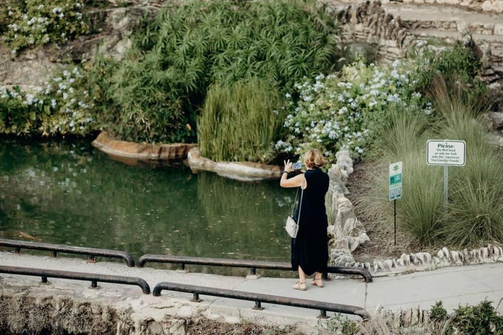 San Antonio Japanese Tea Garden App User