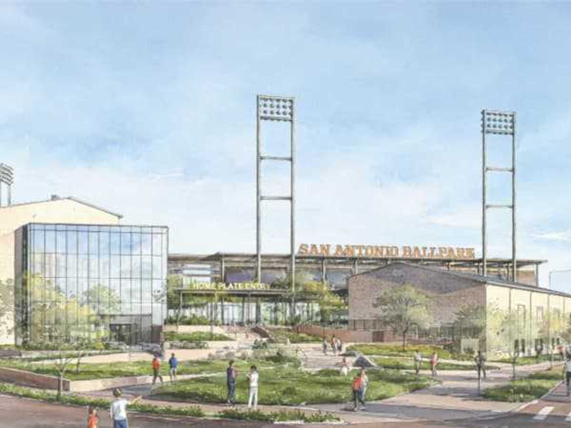 San Antonio Missions downtown ballpark