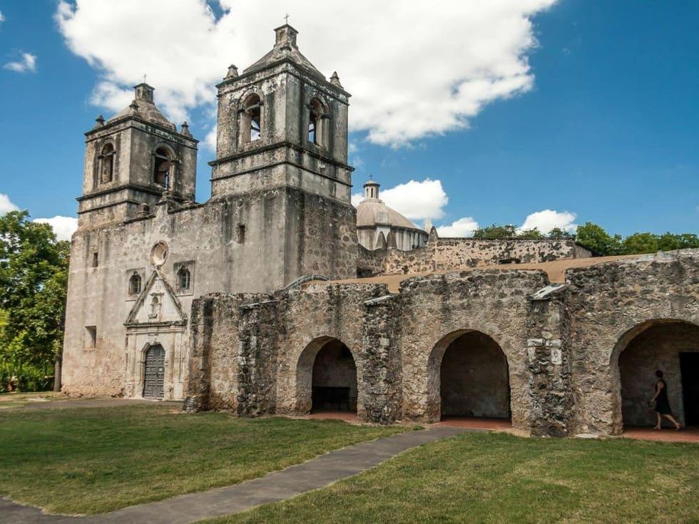San Antonio Missions National Historical Park Mission Concepcion exterior