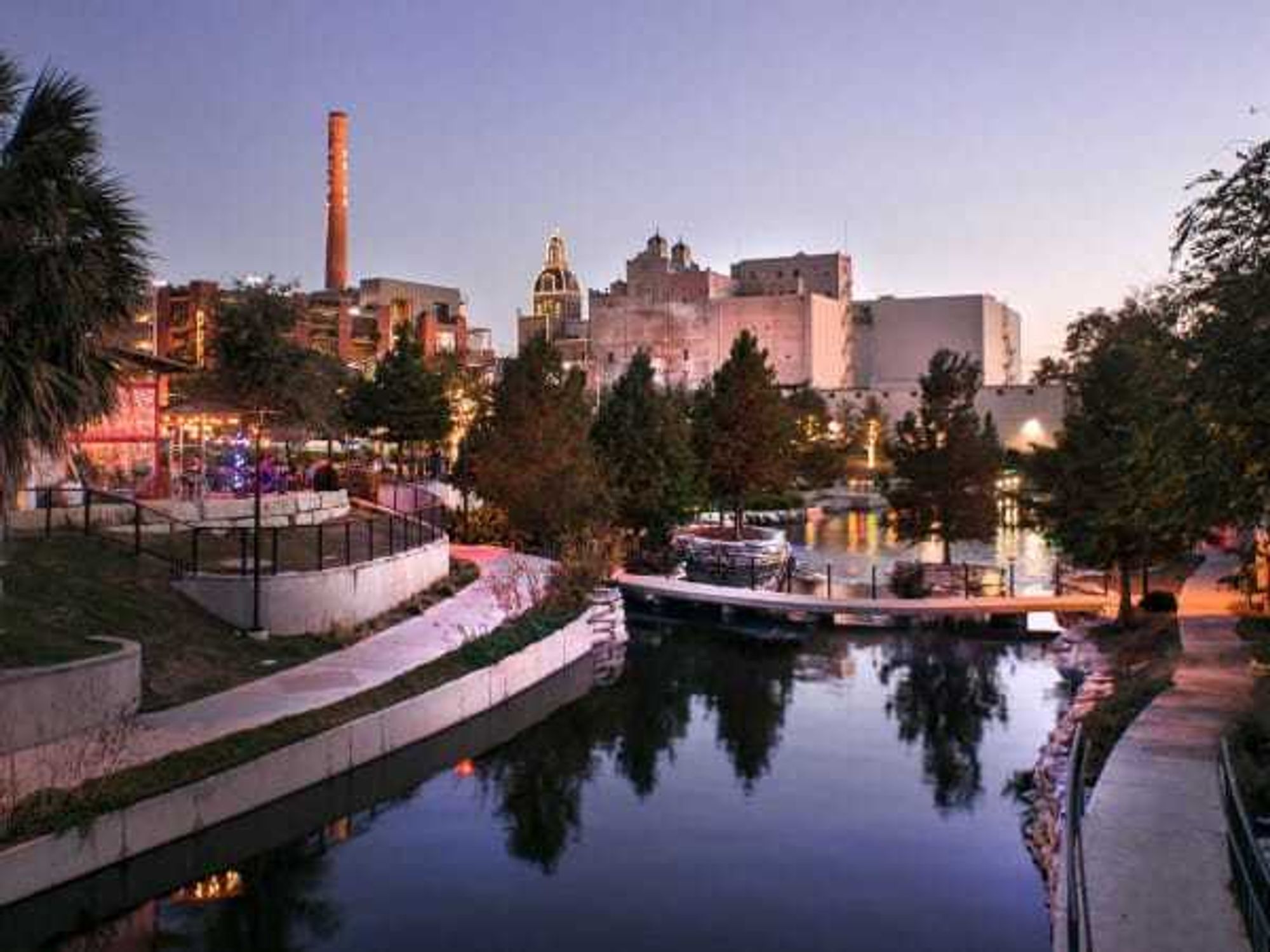 San Antonio River near Pearl