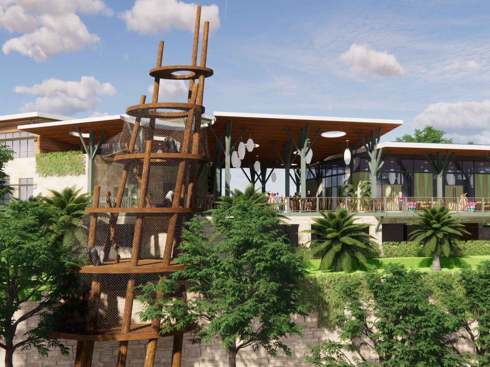 San Antonio Zoo expansion rendering