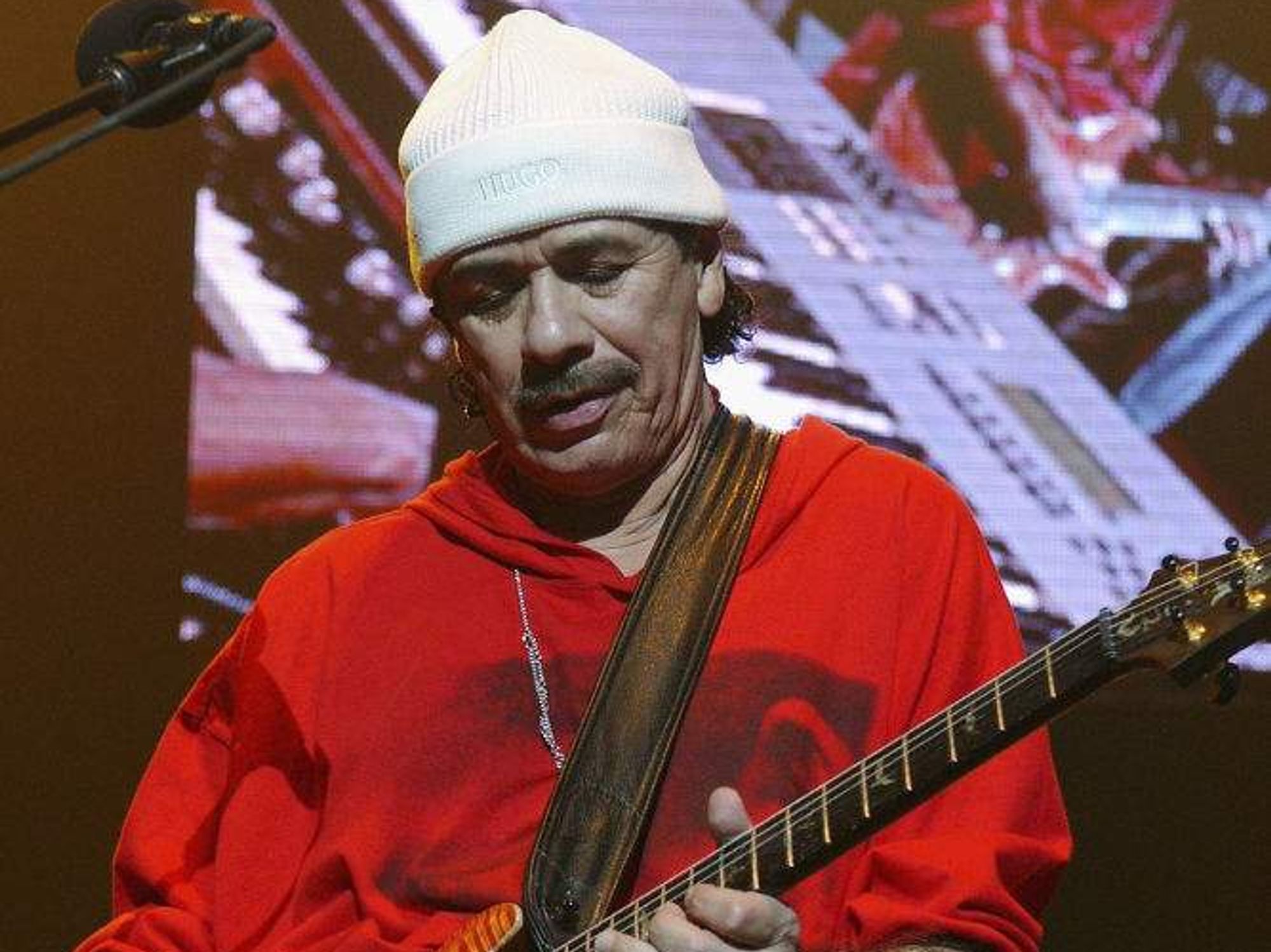 Santana Celebrates Launch Of New CD "All That I Am"