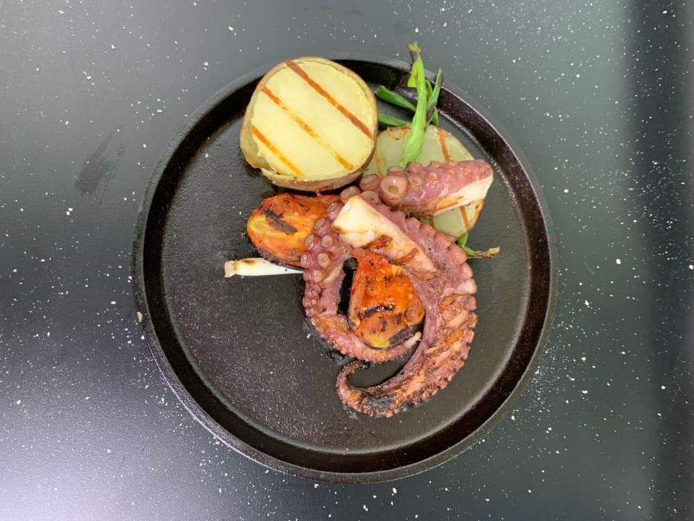 Savor Bistro San Antonio pulpo