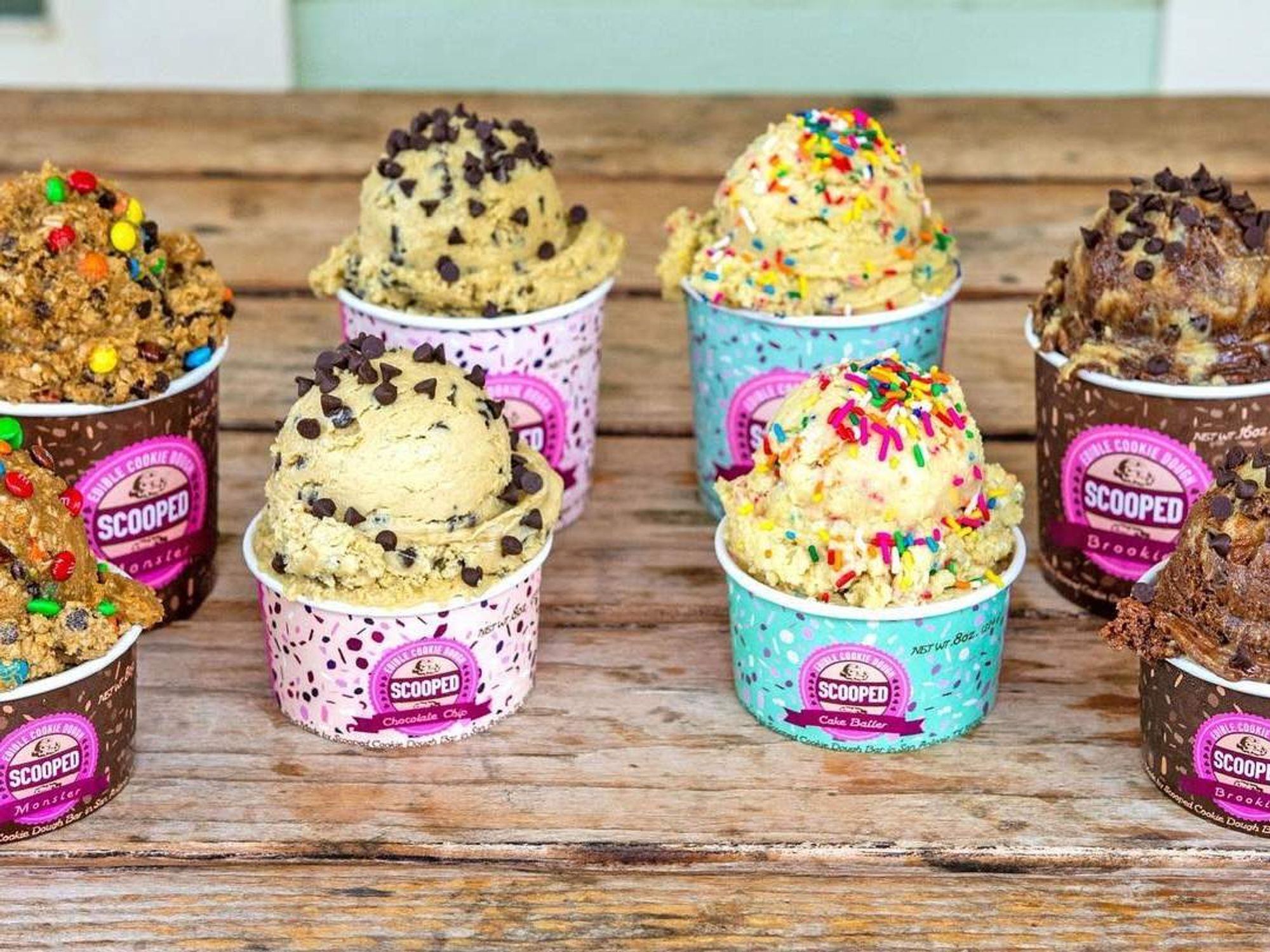 Scooped Cookie Dough Bar