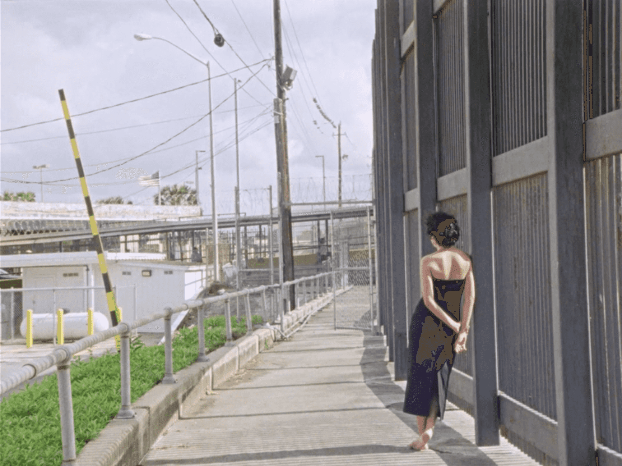 Screenshot from Fleeting Spaces, Futile Lines dir: Ángela García