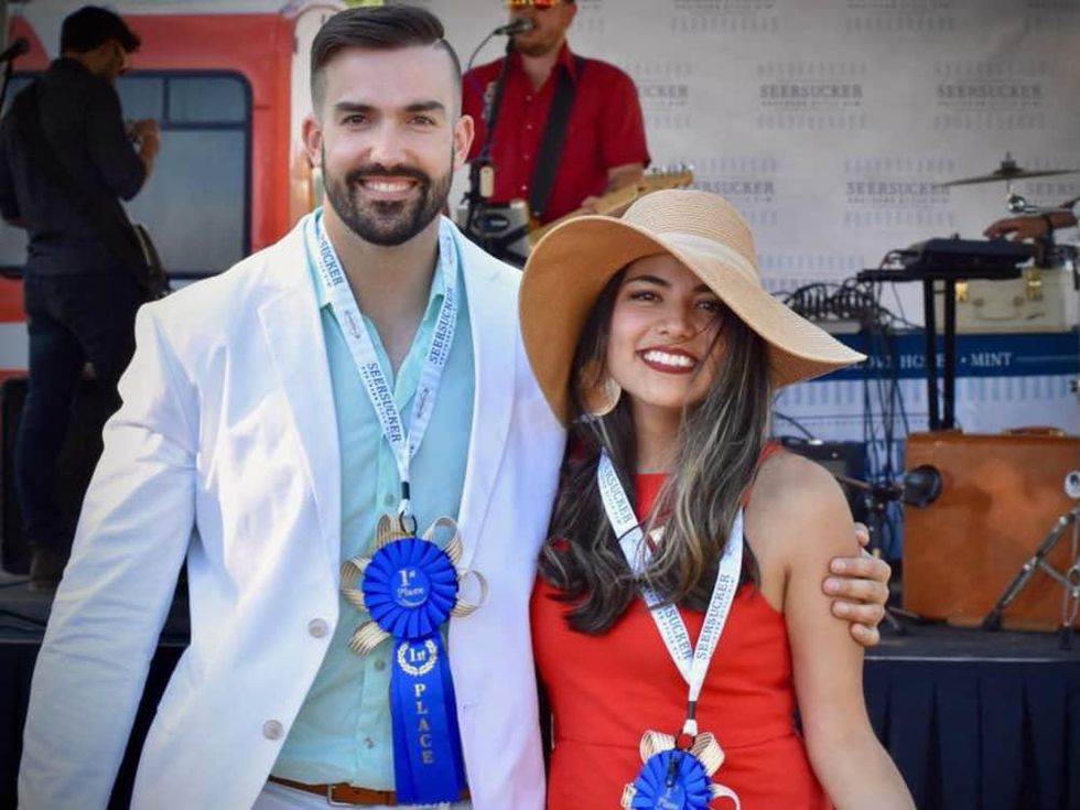 Seersucker Southern Style Gin Kentucky Derby Day