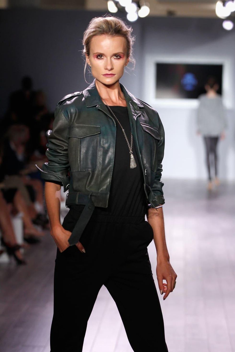 Serena Williams HSN collection green jacket