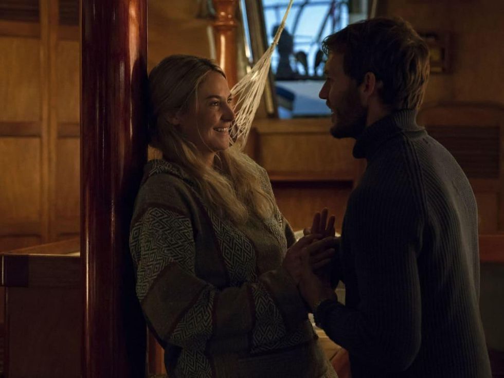 Shailene Woodley and Sam Claflin in Adrift
