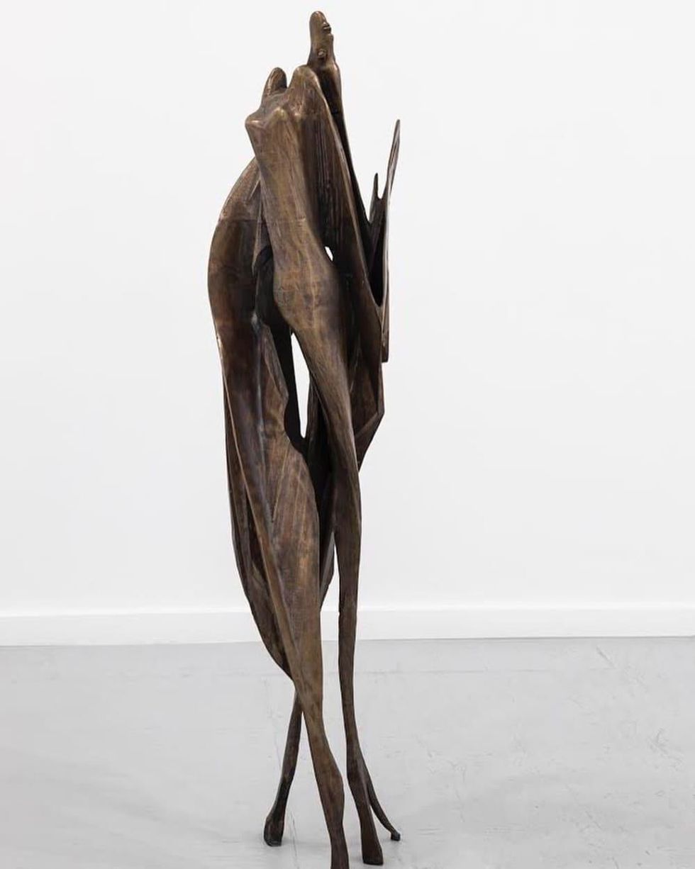 Shana Hoehn's Moth emerges from Lady-jet cocoon