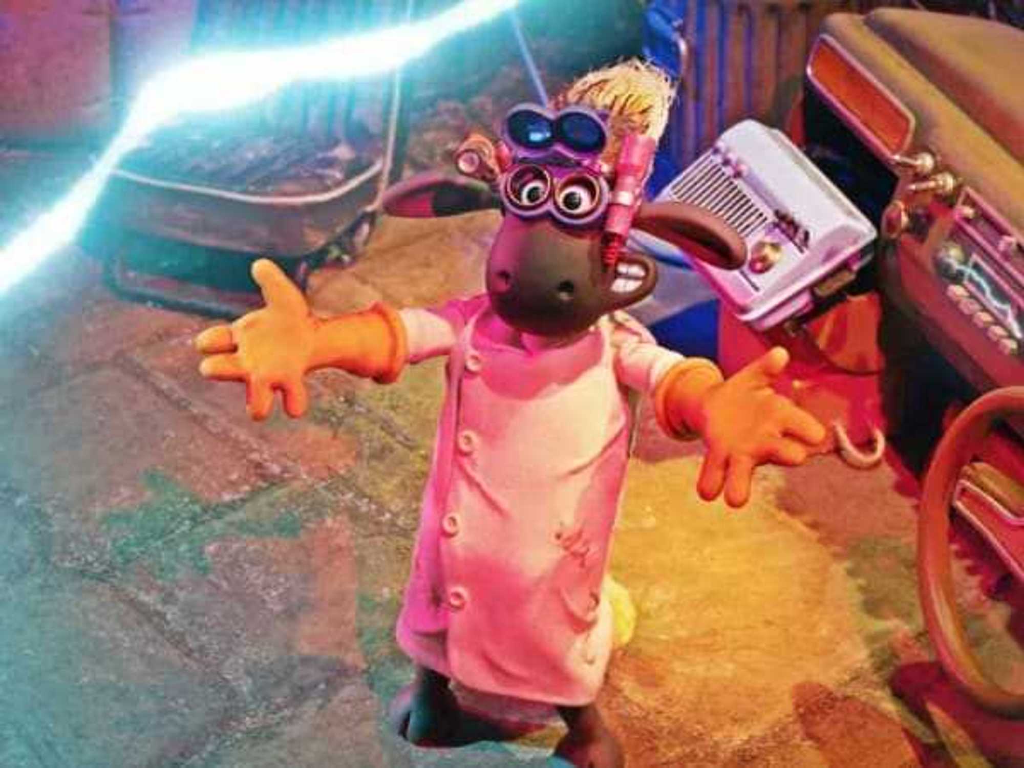 Shaun the Sheep in Shaun the Sheep: The Beast of Mossy Bottom