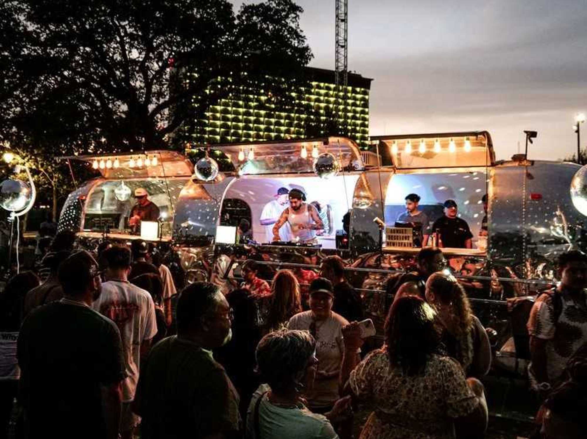 SoundCream, Disco Alfresco, DJs, music, Sunken Garden Theater, San Antonio