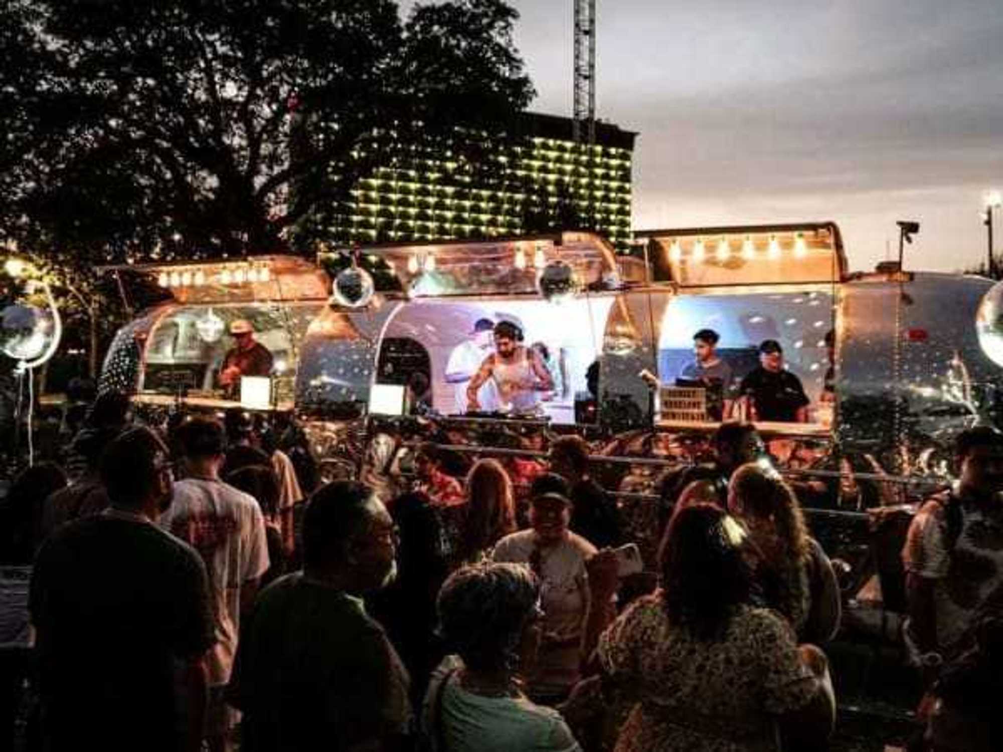 SoundCream, Disco Alfresco, DJs, music, Sunken Garden Theater, San Antonio