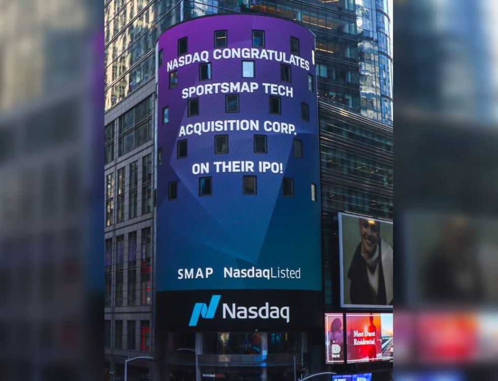 SportsMap Tech Acquisition Group NASDAQ