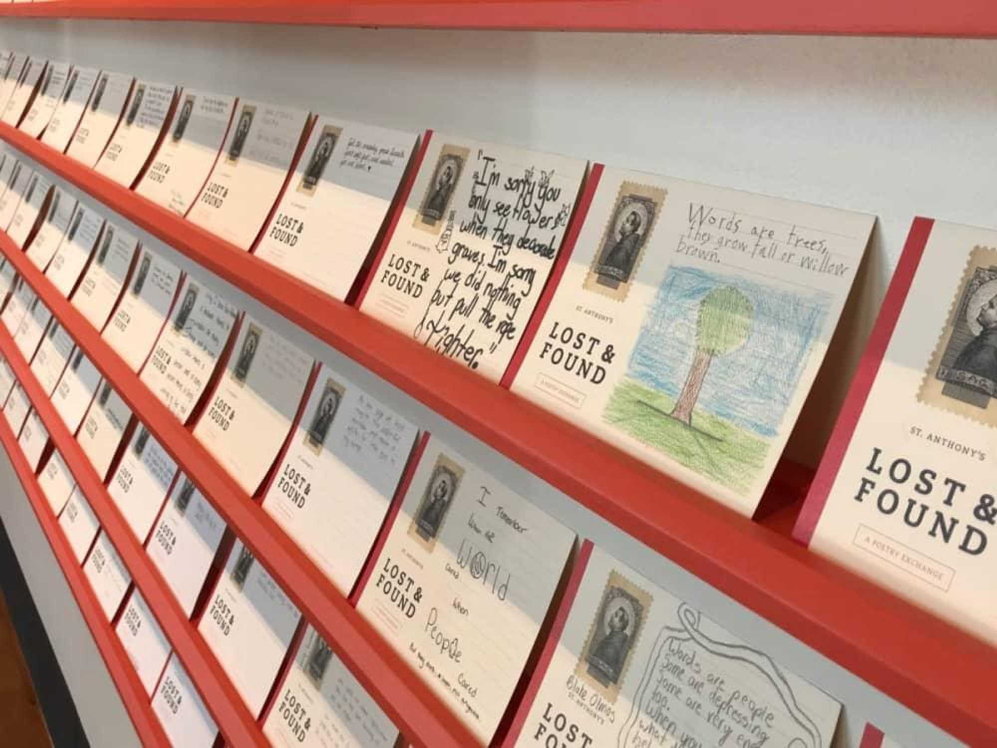 St. Anthony’s Lost & Found exhibit, January 2018