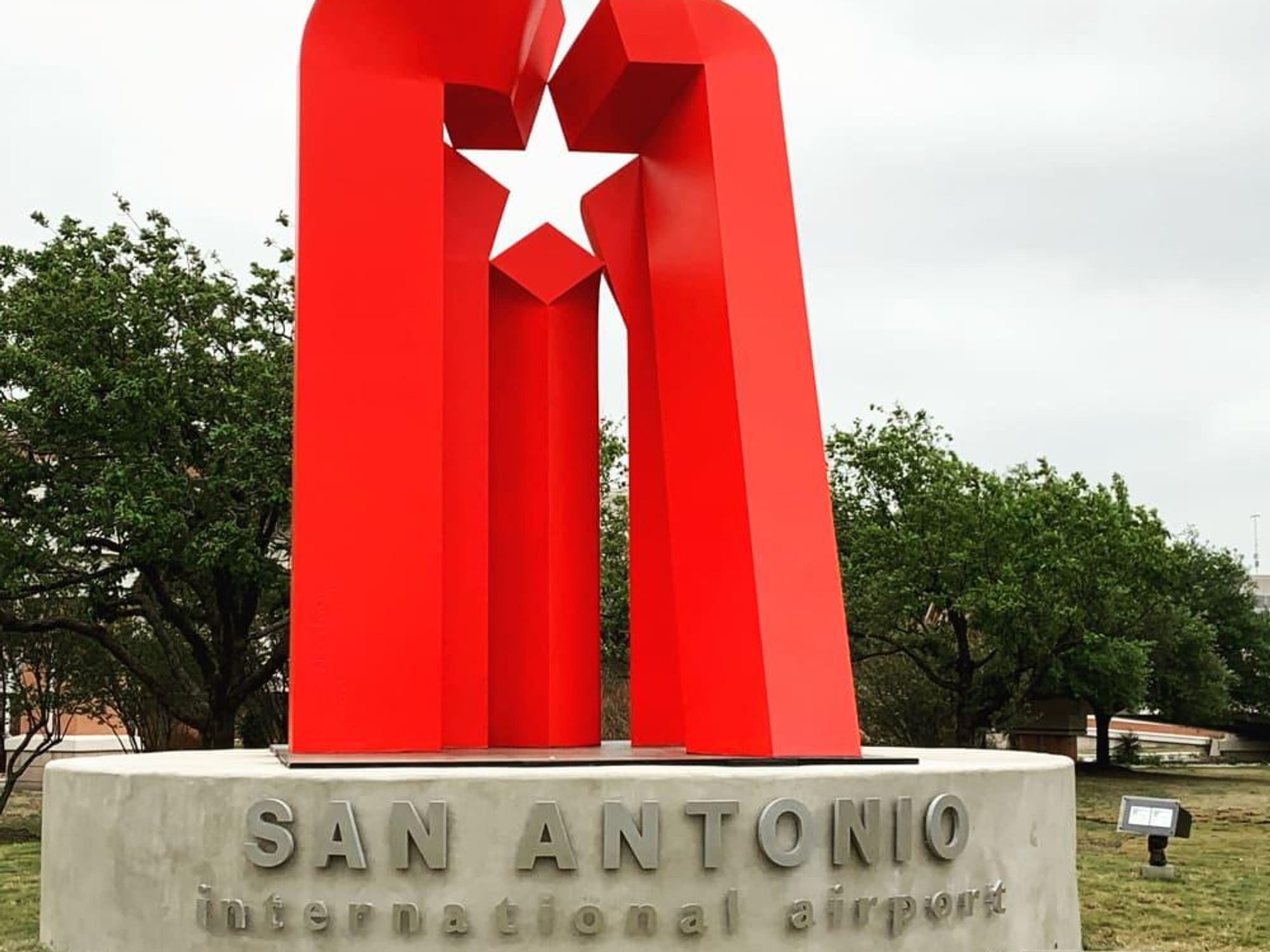 Star of Texas sculpture San Antonio
