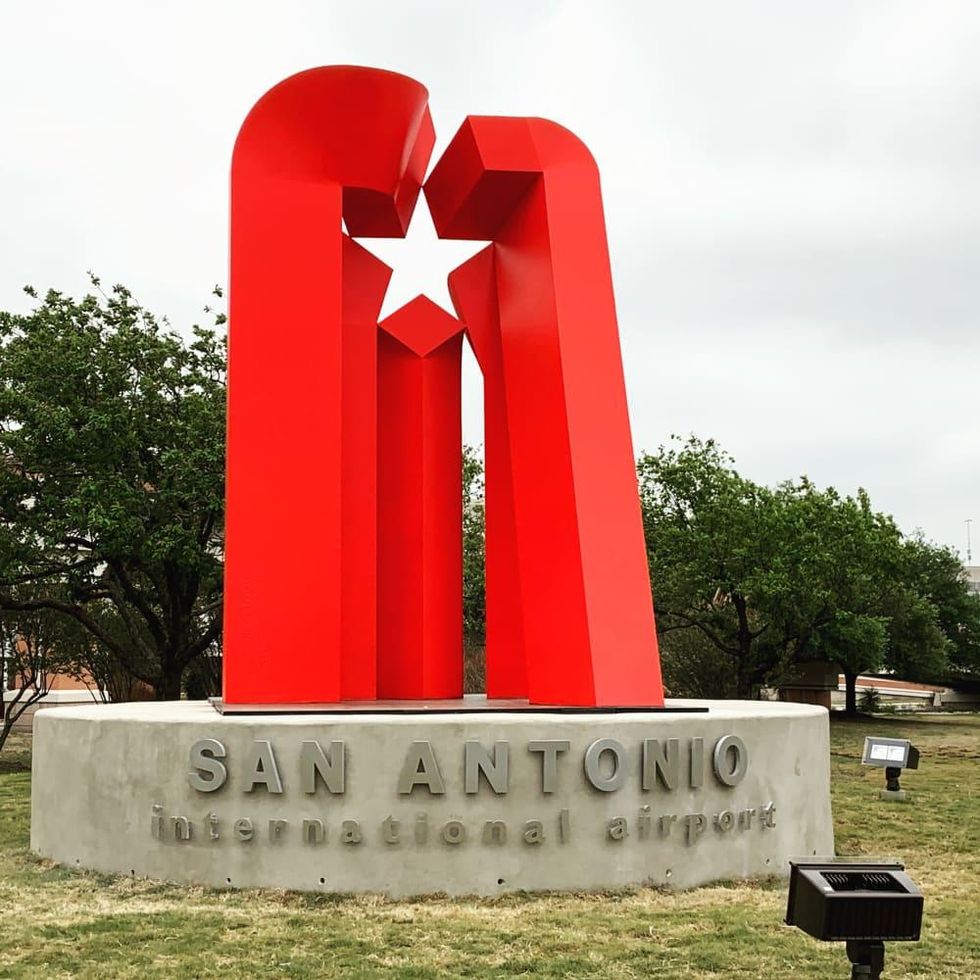 Star of Texas sculpture San Antonio