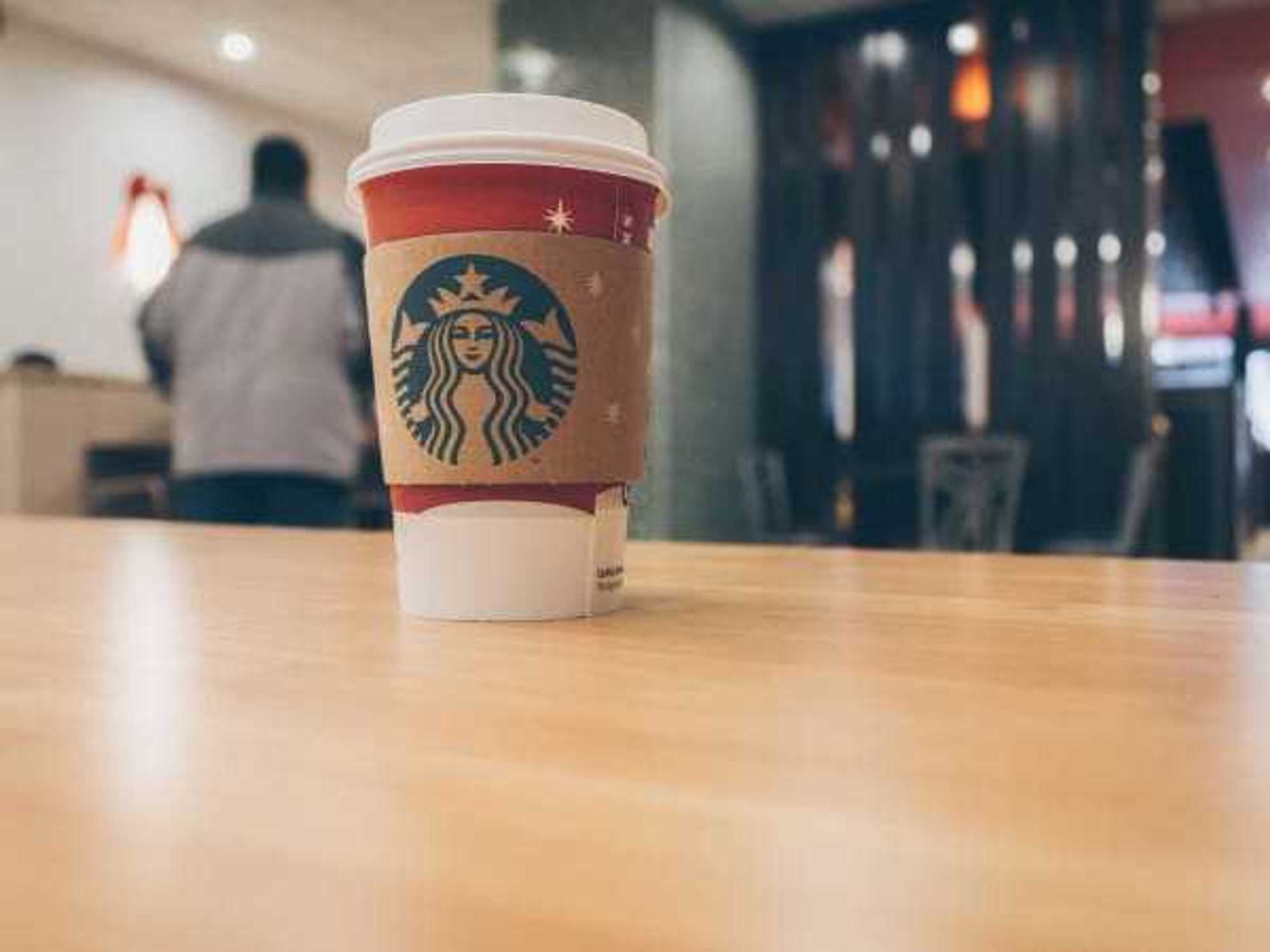 Starbucks cup