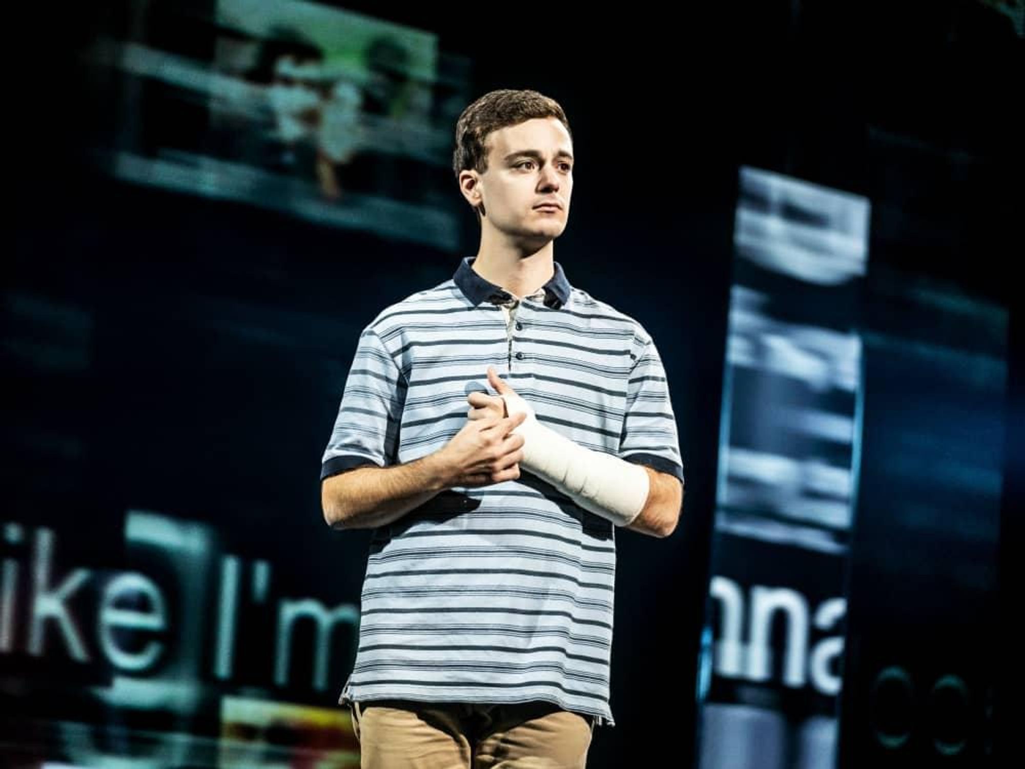 Stephen Christopher Anthony in Dear Evan Hansen.