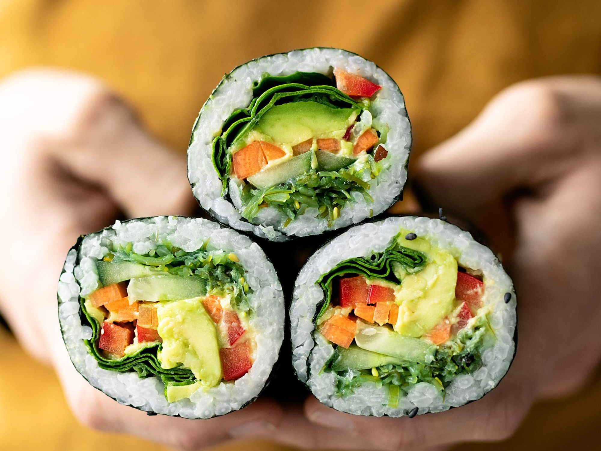 Sushi burritos