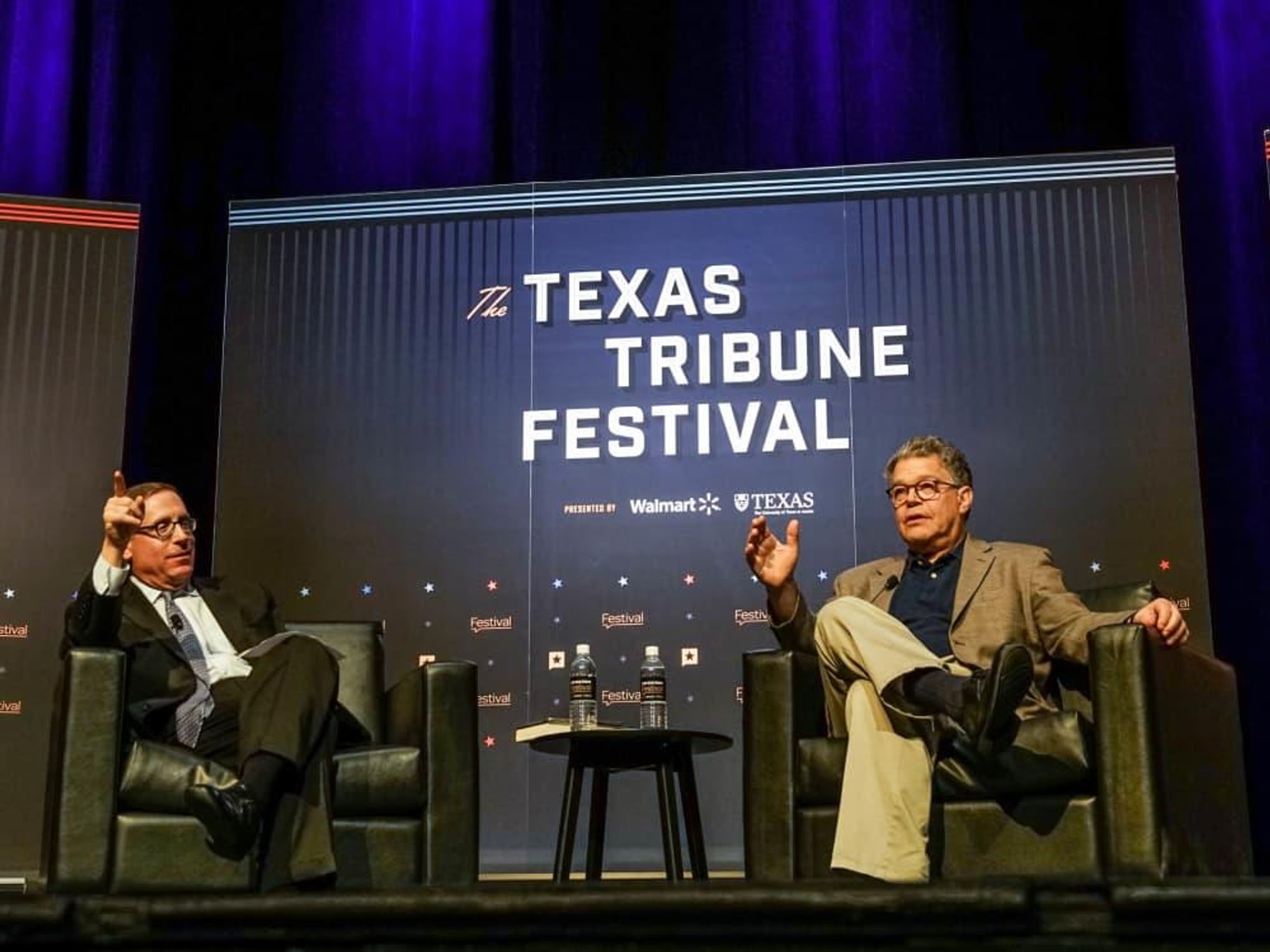 Texas Tribune Festival 2017 Opening Keynote Evan Smith Al Franken