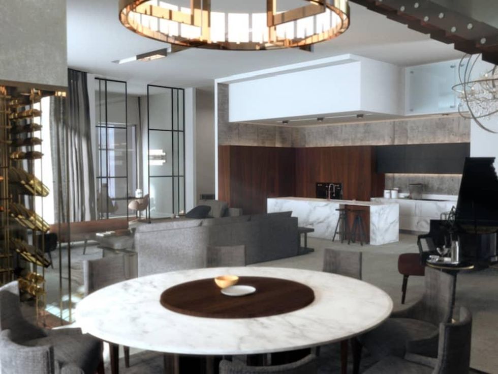 The Arts Residences at the Thompson Hotel penthouse