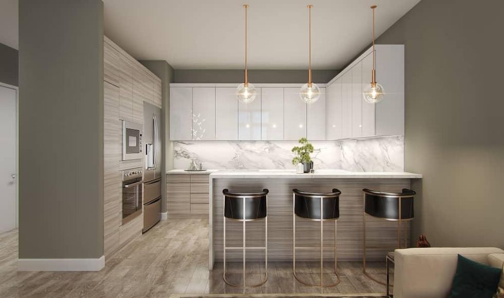 The Arts Residences Thompson Hotel Frida kitchen